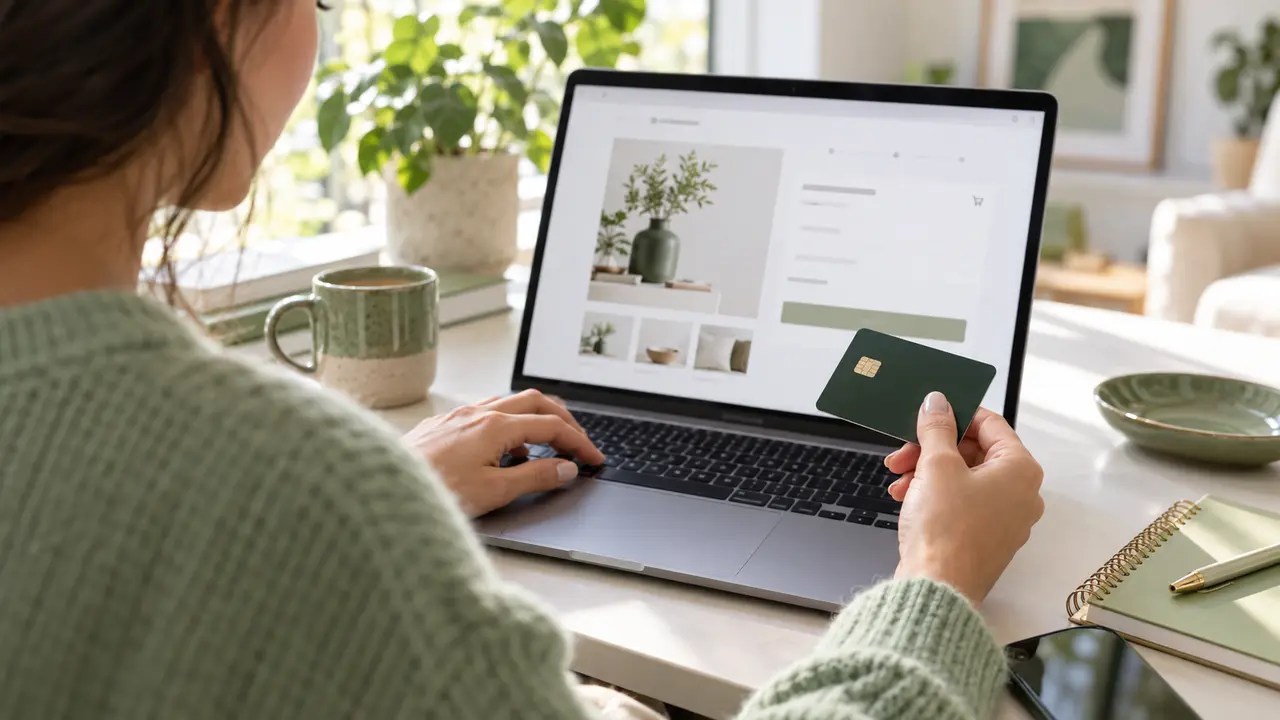 Shopping across everyday categories and paying by card